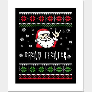 dream santa metal Posters and Art